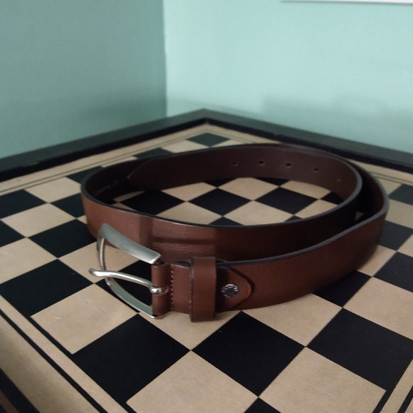 Size M genuine leather belt made in Italy - Picture 3 of 11